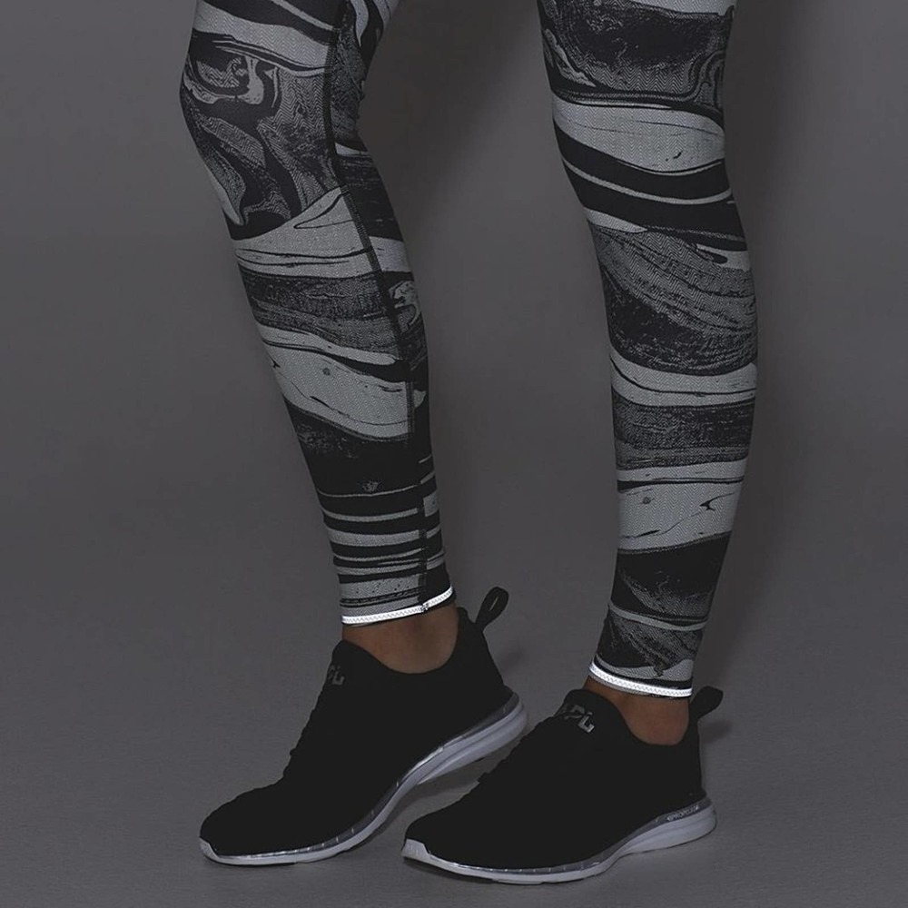 Lululemon Speed Wunder Nulux Tight in Marbled Mix Speed Wunder 50 G White Black - Picture 6 of 16